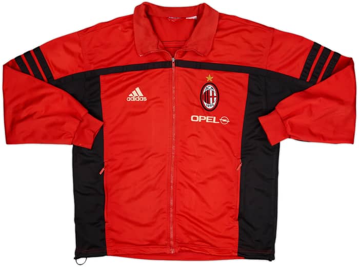 2000-01 AC Milan adidas Track Jacket - 7/10 - (XL)