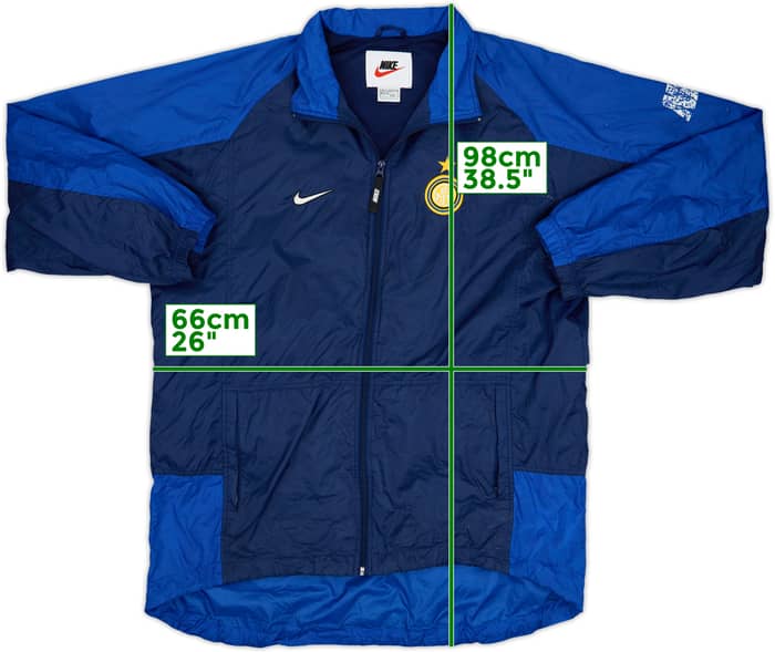 1998-99 Inter Milan Nike Track Jacket - 6/10 - (XL)