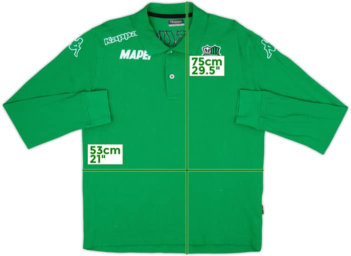 Polo Puma L/S del Sassuolo 2016-17 - 8/10 - (XL)