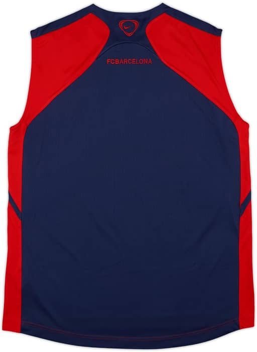 2007-08 Barcelona Nike Training Vest - 9/10 - (L)