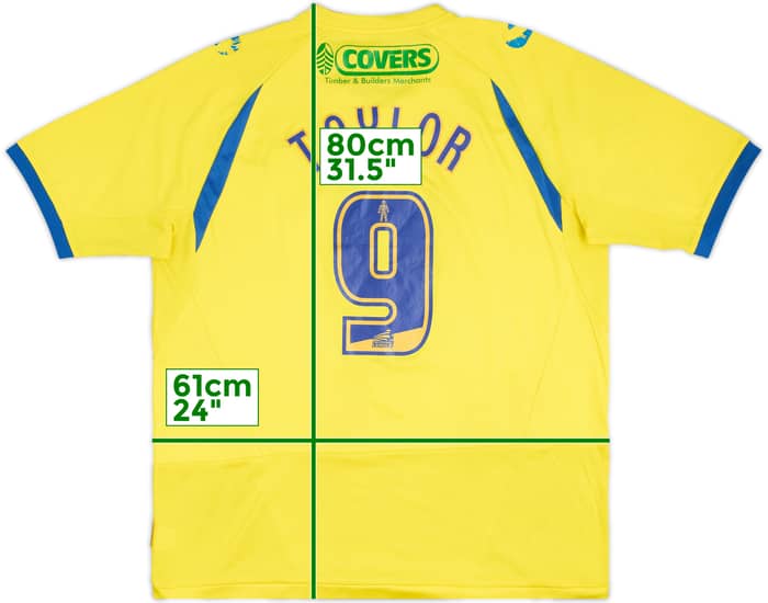 2014-15 Portsmouth Third Shirt Taylor #9 - 6/10 - (XXL)