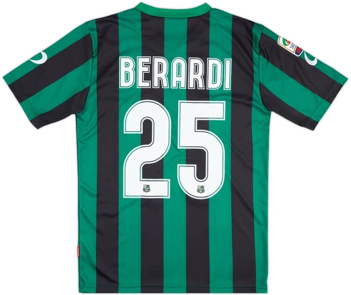 2013-14 Sassuolo Home Shirt Berardi #25 - 6/10 - (M)