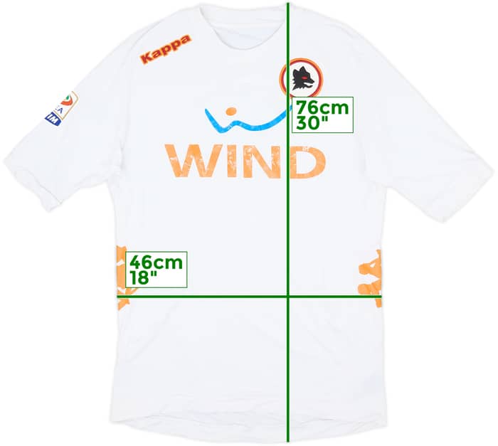 Camiseta de visitante de la Roma 2011-12 - 5/10 - (XL)