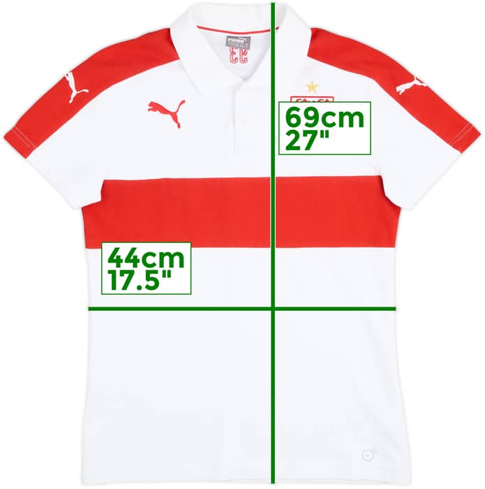 2016-17 Stuttgart Puma Polo Shirt - 9/10 - (M)