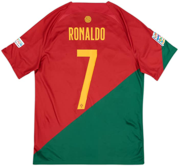 2022-23 Portugal Home Shirt Ronaldo #7 - 9/10 - (M)