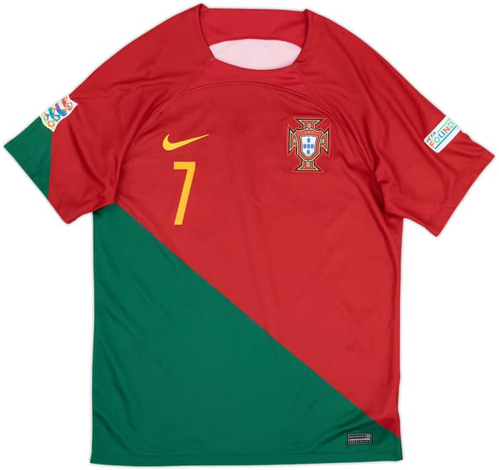 2022-23 Portugal Home Shirt Ronaldo #7 - 9/10 - (M)