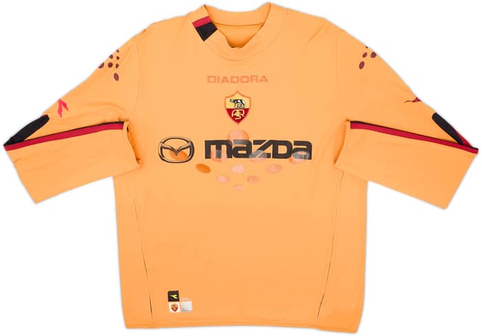 2003-04 Roma Match Issue Third L/S Shirt #12