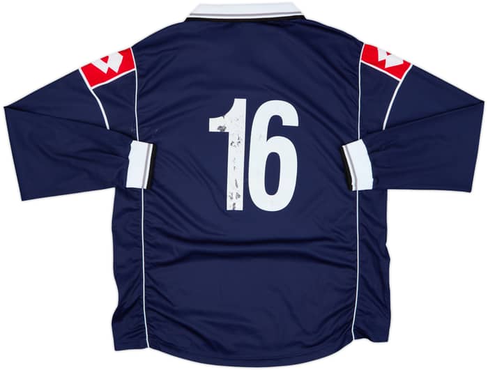 2000-01 Juventus Youth Match Issue Away Shirt #16