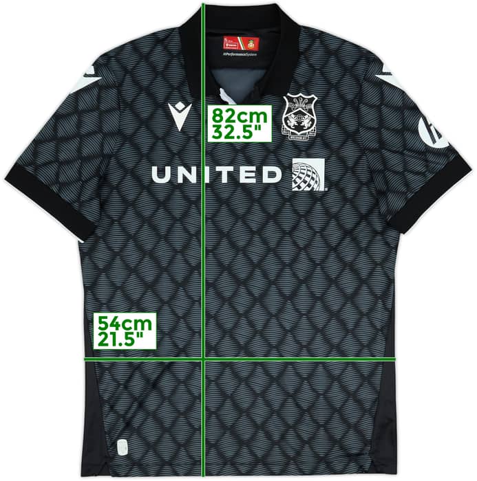 Camiseta de visitante del Wrexham 2024-25 - 9/10 - (XL)