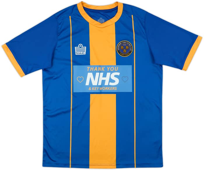 2019-20 Shrewsbury Town Home Shirt - 9/10 - (L)