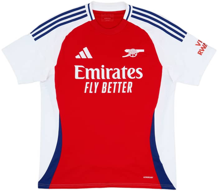 2024-25 Arsenal Home Shirt Rice #41 - 7/10 - (L)