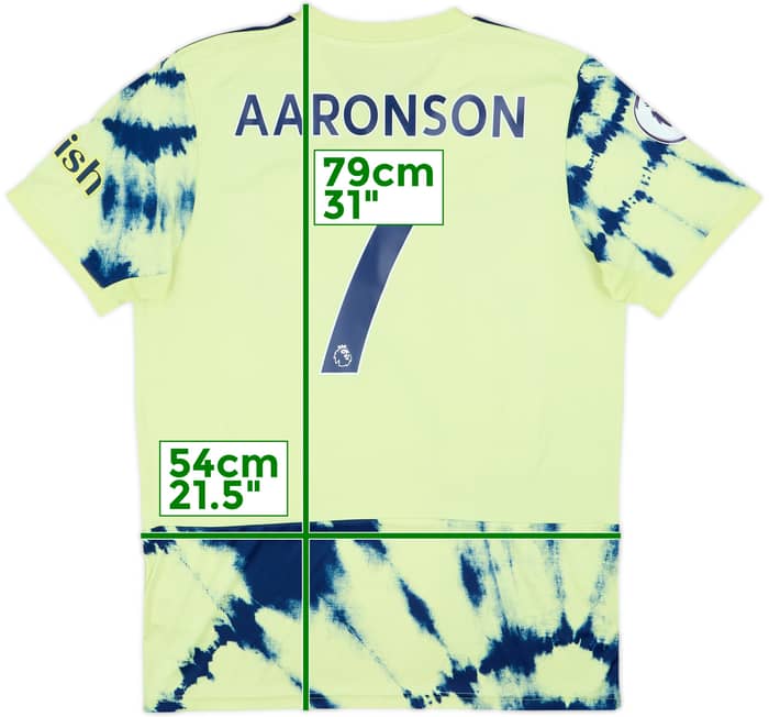 2022-23 Leeds Away Shirt Aaronson #7 - 9/10 - (L)