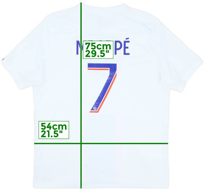 2022-23 Paris Saint-Germain Third Shirt Mbappe #7 - 10/10 - (L)