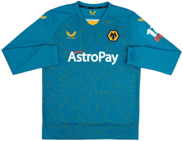 Camiseta de visitante de manga larga del Wolves 2022-23 Neves #8 - 9/10 - (L)