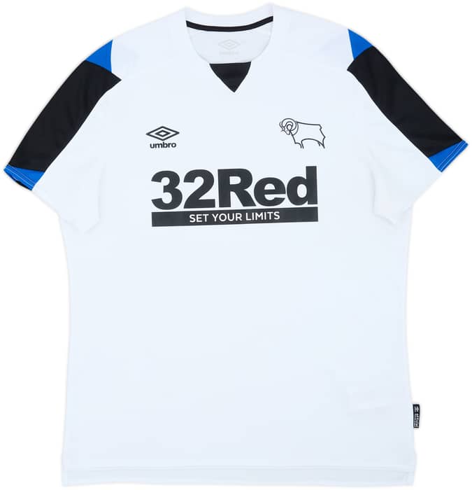 2021-22 Derby Home Shirt - 8/10 - (XL)