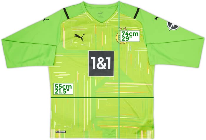 2021-22 Borussia Dortmund GK Shirt - 10/10 - (XL)