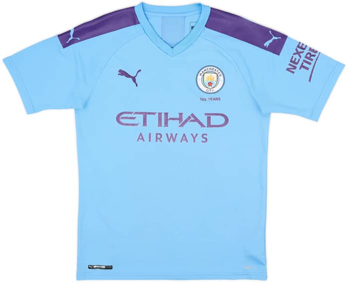 2019-20 Manchester City Home Shirt De Bruyne #17 - 5/10 - (S)