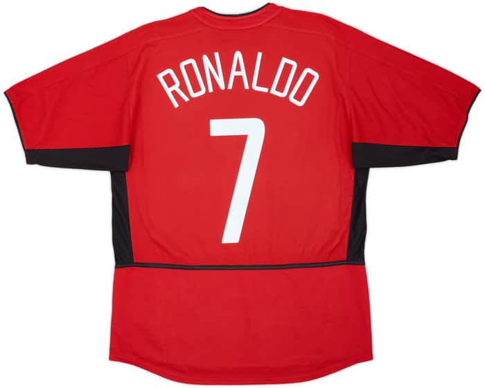 2002-04 Manchester United Camiseta Local Ronaldo #7 - 5/10 - (M)