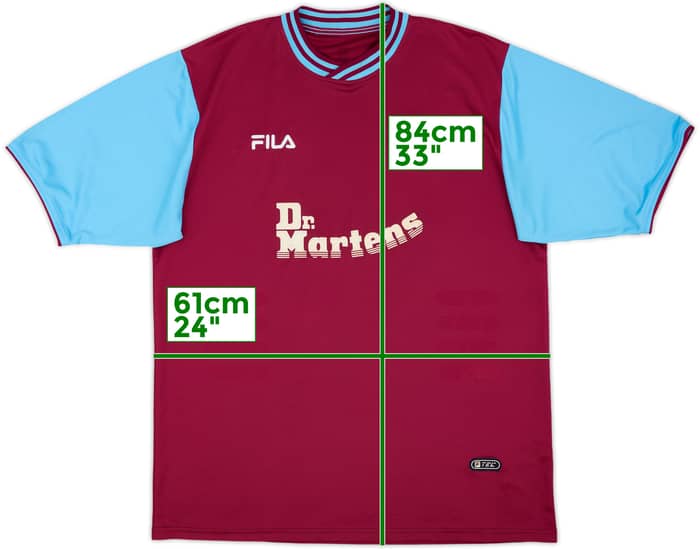 2001-03 West Ham Home Shirt - 8/10 - (XXL)