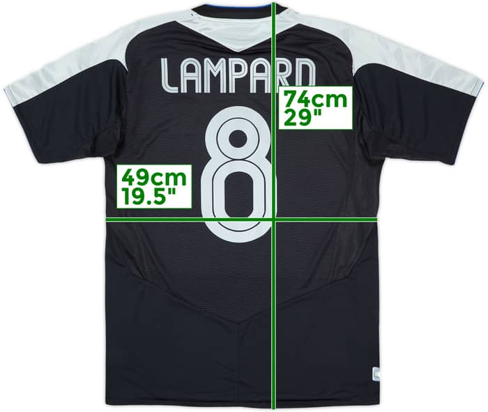 2004-05 Chelsea Away Shirt Lampard #8 - 8/10 - (M)