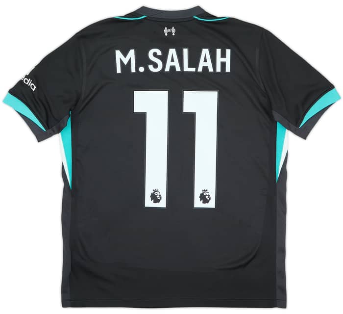 Camiseta de visitante del Liverpool 2024-25 M.Salah #11 - 8/10 - (13-15 Años)
