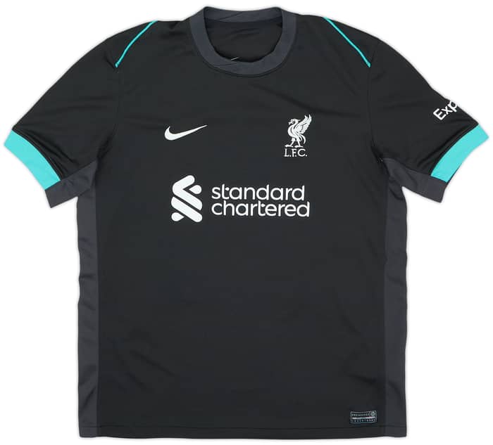 Camiseta de visitante del Liverpool 2024-25 M.Salah #11 - 8/10 - (13-15 Años)
