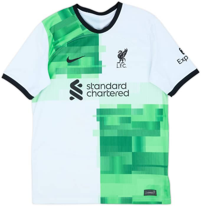 2023-24 Liverpool Away Shirt Virgil #4 - 5/10 - (13-15 Years)