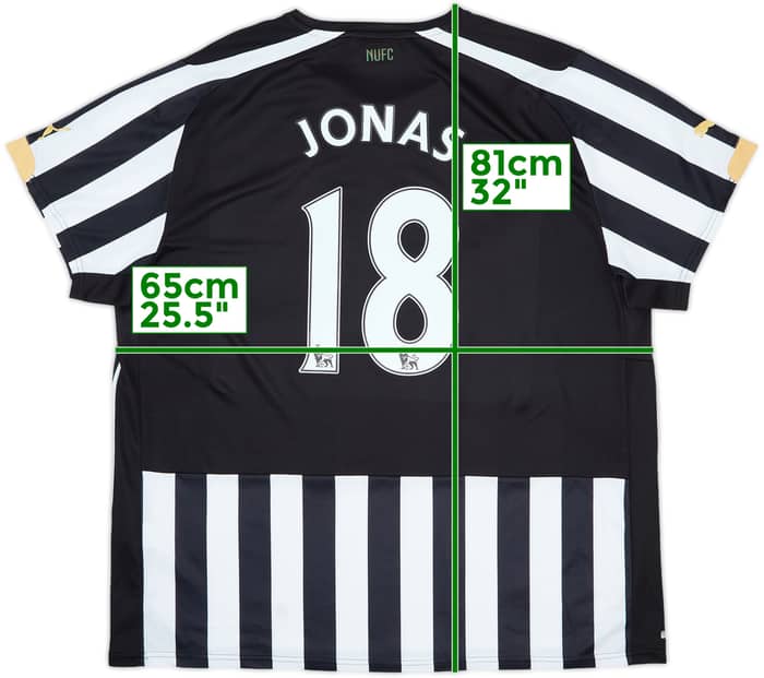 2014-15 Newcastle Home Shirt Jonas #18 - 7/10 - (XXL)