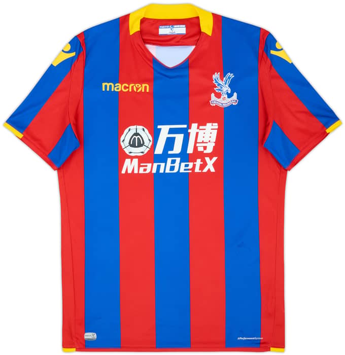 2017-18 Crystal Palace Home Shirt Zaha #11 - 7/10 - (L)