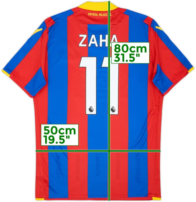 2017-18 Crystal Palace Home Shirt Zaha #11 - 7/10 - (L)