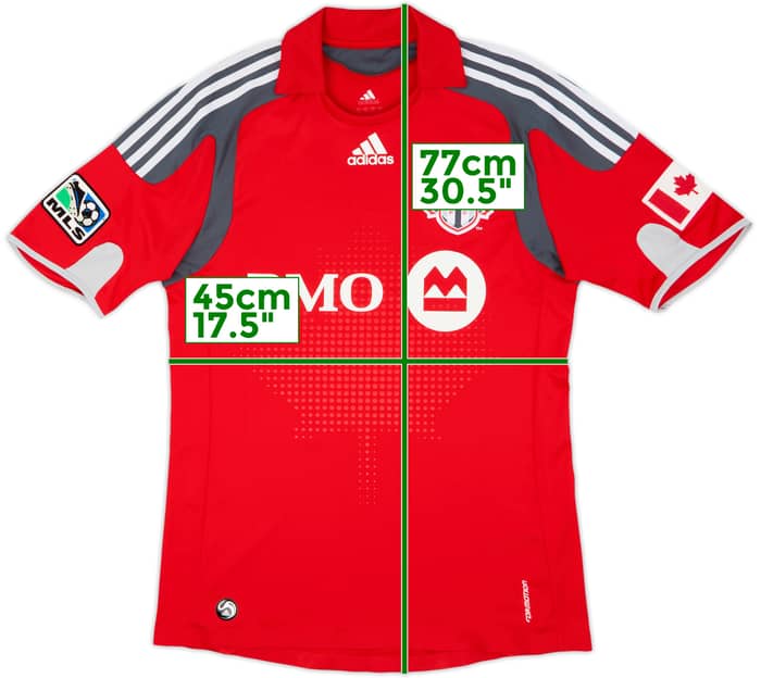 Camiseta auténtica de local de Toronto FC 2009-10 - 7/10 - (M)