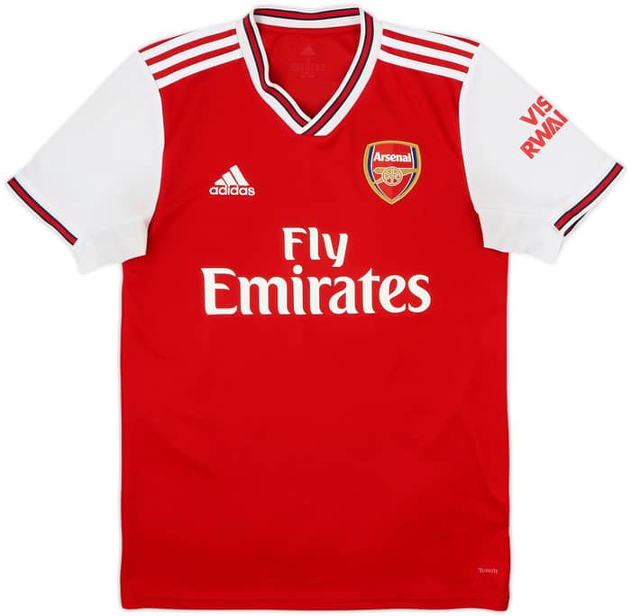 2019-20 Arsenal Home Shirt Saka #77 - 7/10 - (S)
