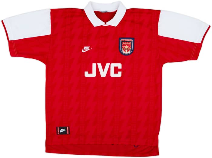 1994-96 Arsenal Home Shirt Wright #8 - 9/10 - (XL)