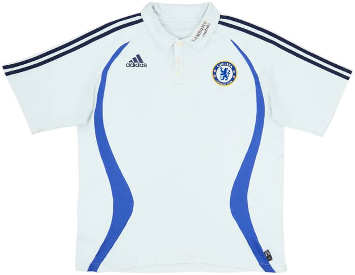 2006-07 Chelsea adidas Polo Shirt - 5/10 - (L)