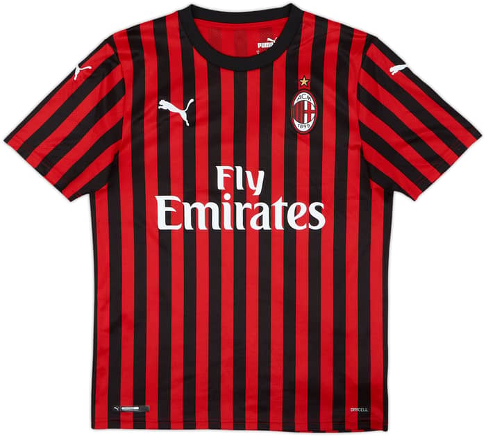 2019-20 AC Milan Home Shirt Ibrahinovic #21 - 8/10 - (S)