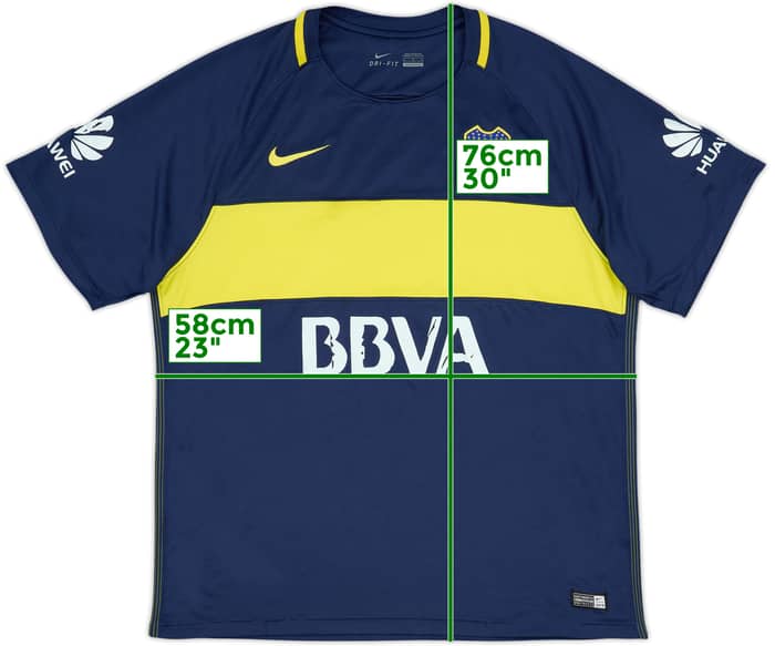 Camiseta de local del Boca Juniors 2017-18 - 4/10 - (XL)
