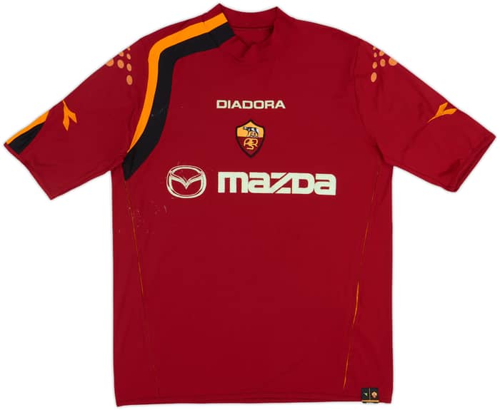 2004-05 Roma Home Shirt Totti #10 - 5/10 - (M)