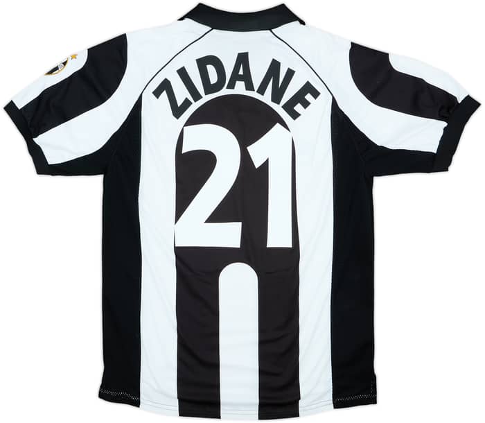 1997-98 Juventus Centenary Home Shirt Zidane #21 - 6/10 - (XL)