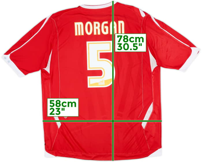 2006-08 Nottingham Forest Home Shirt Morgan #5 - 5/10 - (XL)