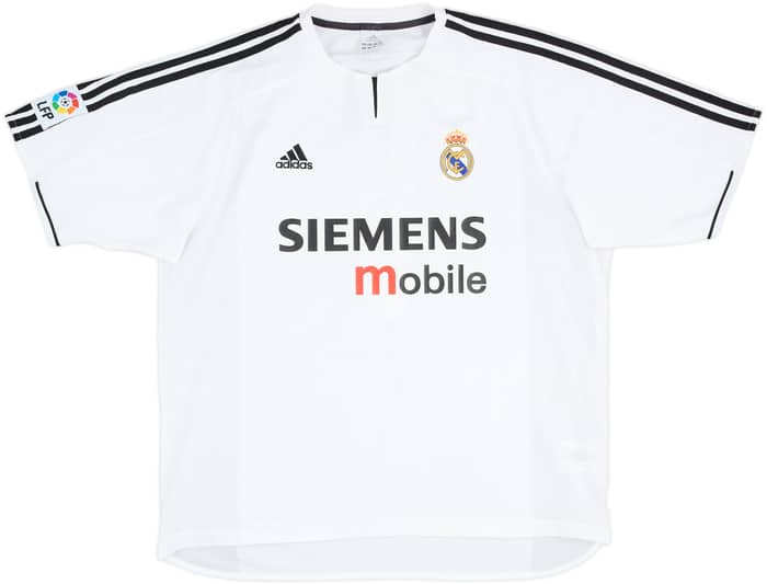 2003-04 Real Madrid Home Shirt Ronaldo #9 - 8/10 - (XL)