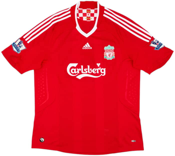 2008-10 Liverpool Home Shirt Torres #9 - 8/10 - (XL)