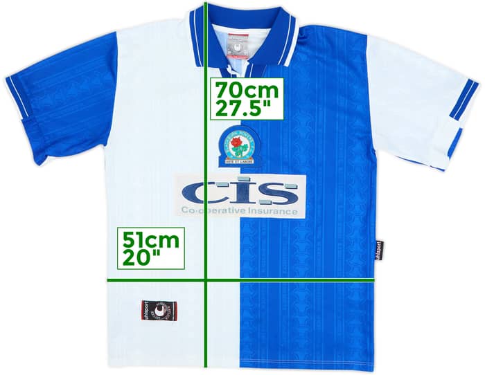 1998-99 Blackburn Home Shirt - 7/10 - (M)