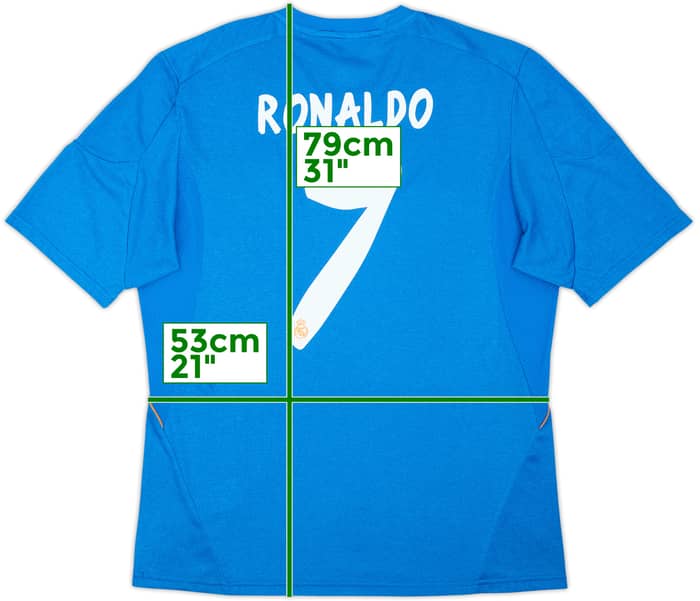 2013-14 Real Madrid Away Shirt Ronaldo #7 (L)