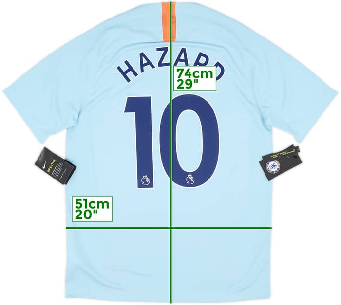 2018-19 Chelsea Third Shirt Hazard #10 (M)
