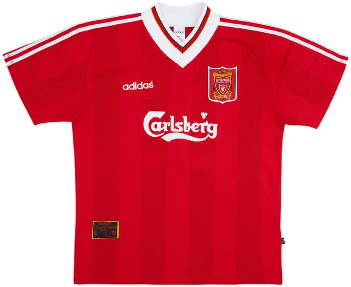 1995-96 Liverpool Home Shirt Fowler #23 - 8/10 - (XL)