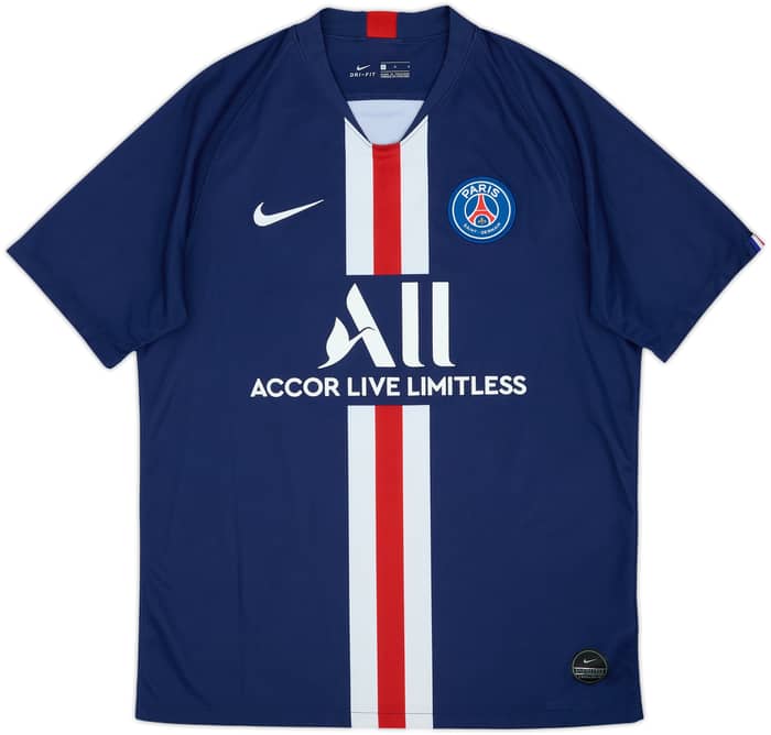 2019-20 Paris Saint-Germain Home Shirt Neymar Jr #10 - 8/10 - (L)