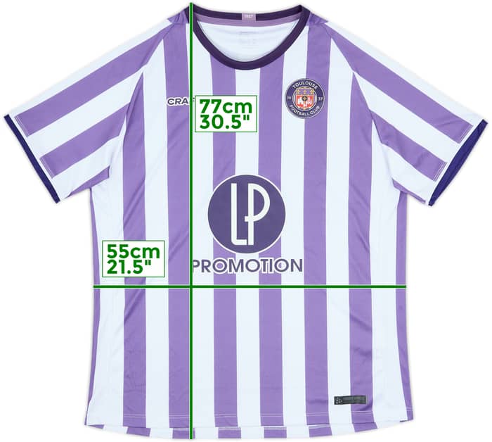 Camiseta de local de Toulouse 2023-24 - 10/10 - (XL)