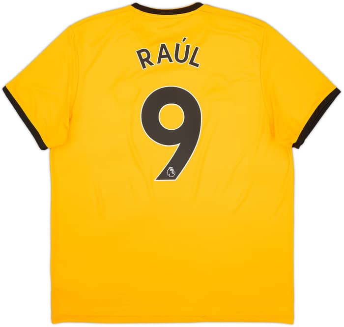 2018-19 Wolves Home Shirt Raul #9 - 8/10 - (XL)