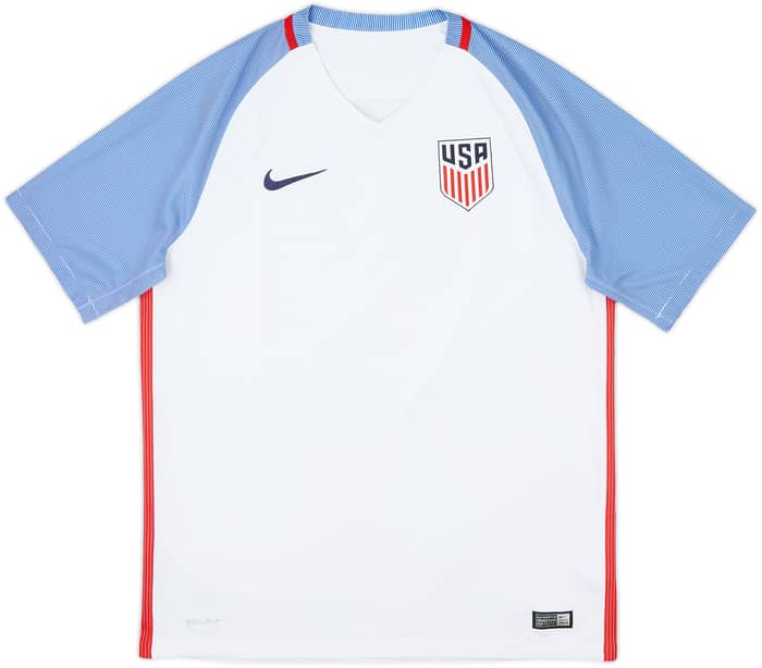 2016-17 USA Home Shirt - 8/10 - (L)