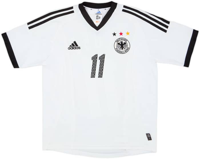 2002-04 Germany Home Shirt Klose #11 - 5/10 - (L.Boys)